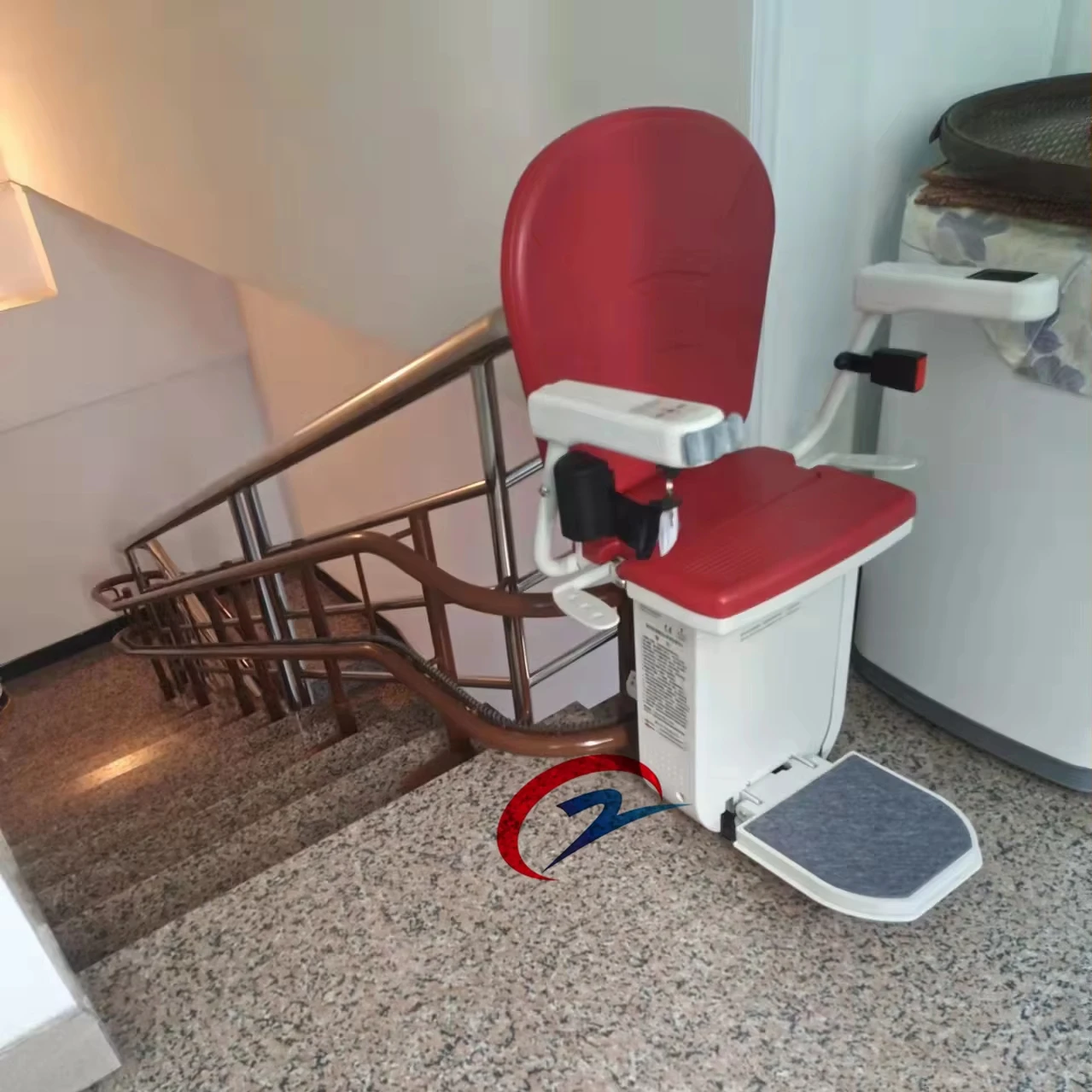 Home Stair Chair Lift /electric Curved Rail Stair Lift/ Disabled People Stair Lift