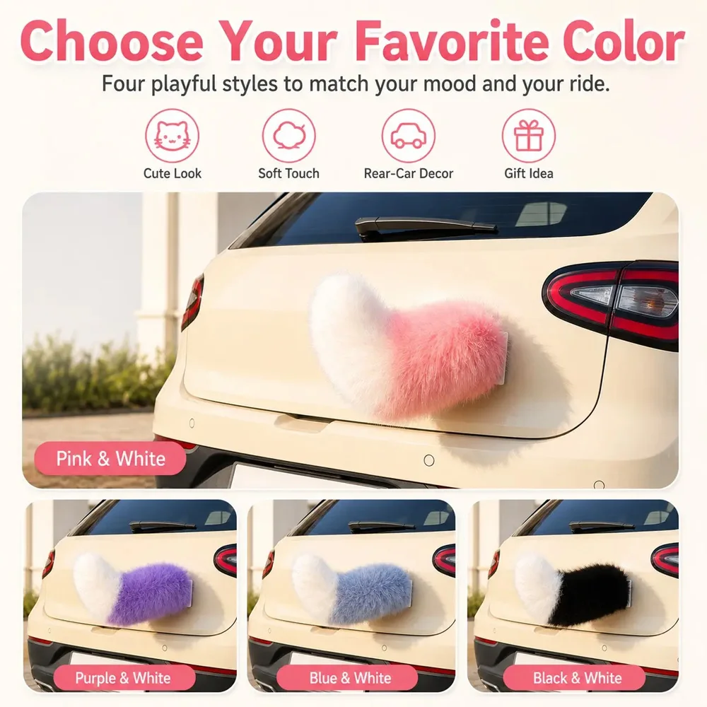 Motorcycle Rear Fox Tail Decor Funny Removable Remote-controlled Electric Tail for Motorbike Cosplay