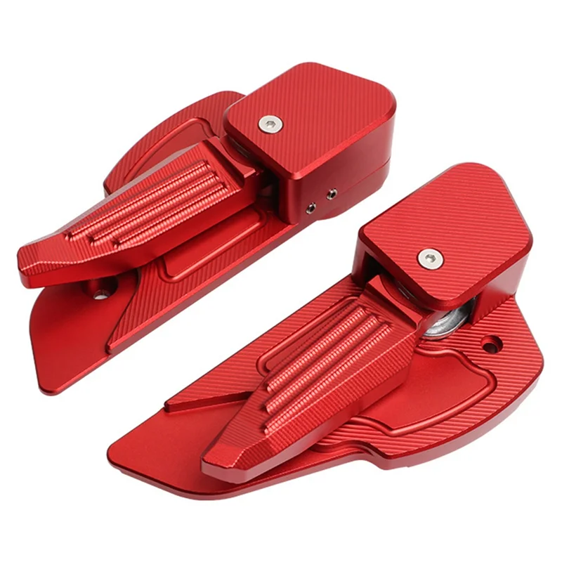

A77Q-Motorcycle Automatic Extension & Fold Rear Foot Pedal Foldable For Vespa Primavera150 Sprint 150