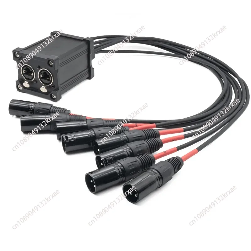 

Аудиомикшеры Snake 8-канальный 3-контактный RJ45 мультисетевой коммутационный кабель Ethercon Stage Box для сцены-студии «папа»