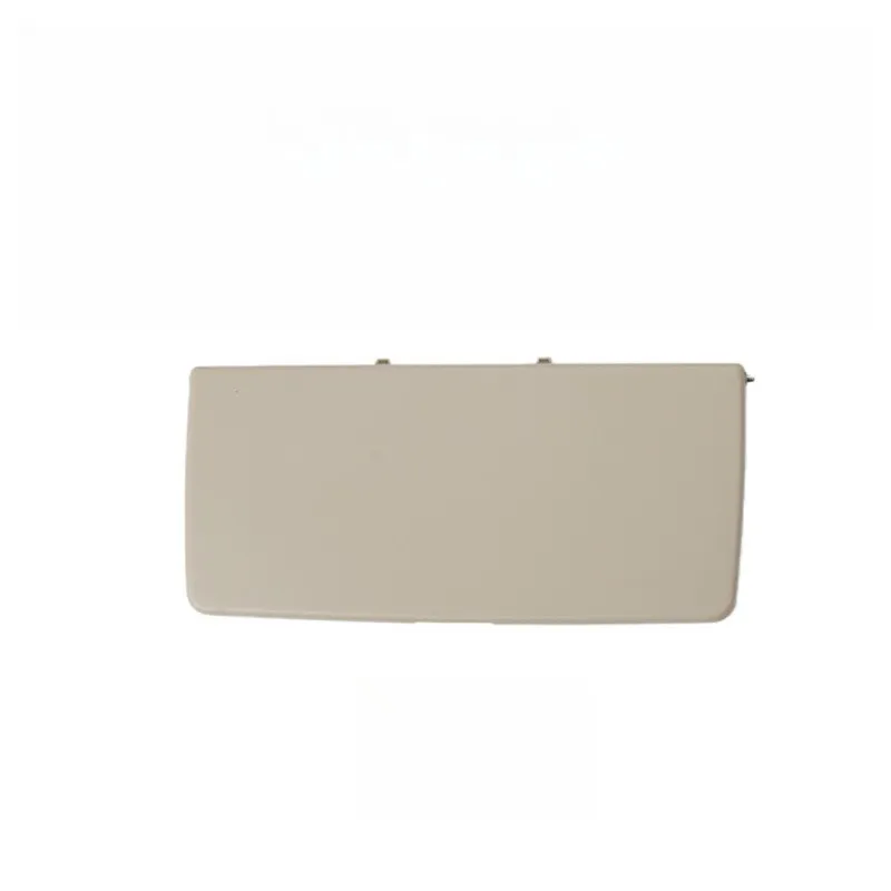 Car Sun Visor Mirror Cover For Honda CRV 2007-2011, ABS Vanity Mirror Cap Replacement 83280-T0A-H12ZB Cream White