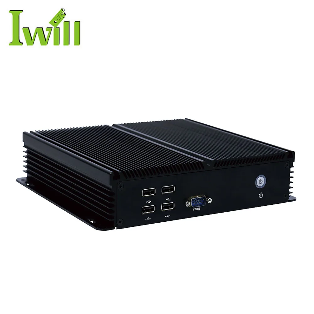 Cheap Factory Price I5 4300U Fanless Embedded Pc 6USB 6COM 2LAN  US EU UK Etc for Industrial