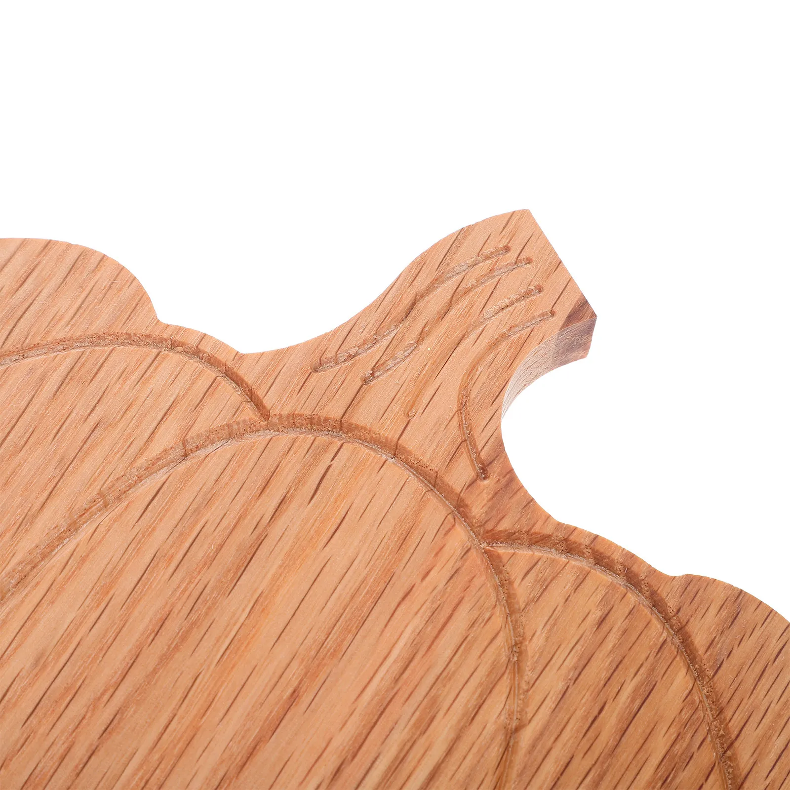 Pumpkin Shaped Oak Cutting Board Small Wood Serving Board for Charcuterie Cheese Meat Vegetables Halloween Fall Farmhouse
