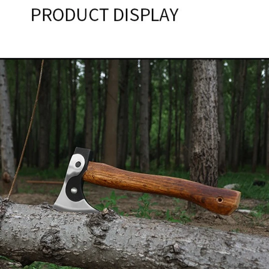 Outdoor Camping Niman Forged Tactical Axe - Suitable for Chopping Firewood Portable and A Self-defense Tool