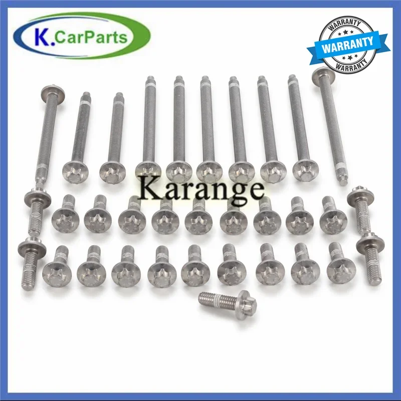 11132210959 11130392549 Oil Pan Aluminum Bolts For BMW X5 X6 X1 X3 X4 1 2 3  4 5 7 Series E87 F20 F87 E93 F35 F11 F18 N52 N55