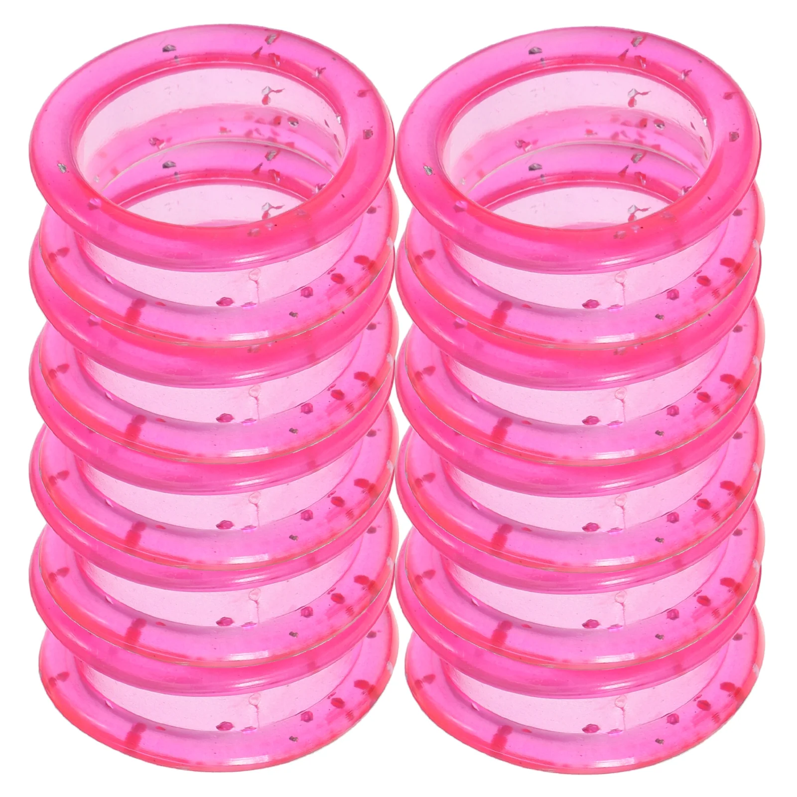 

12 Pcs Silicone Rings for Scissors Soft Finger Protection 12 Colors Dog Grooming Accessories Hair Trimmer Kit Pet Tools