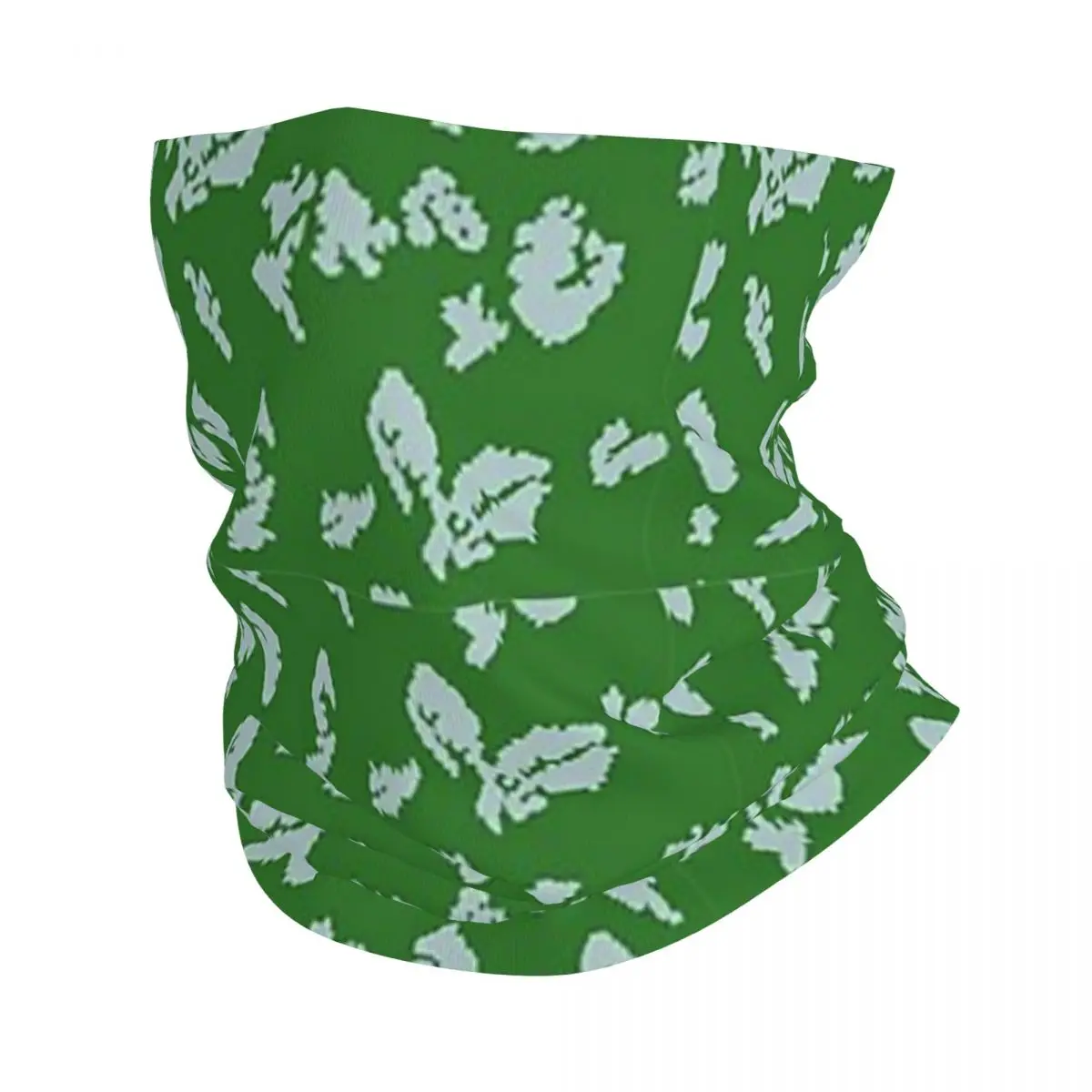 Russian Woodland Camouflage Bandana Neck Cover Printed Wrap Scarf Warm Balaclava Riding Unisex Adult Windproof