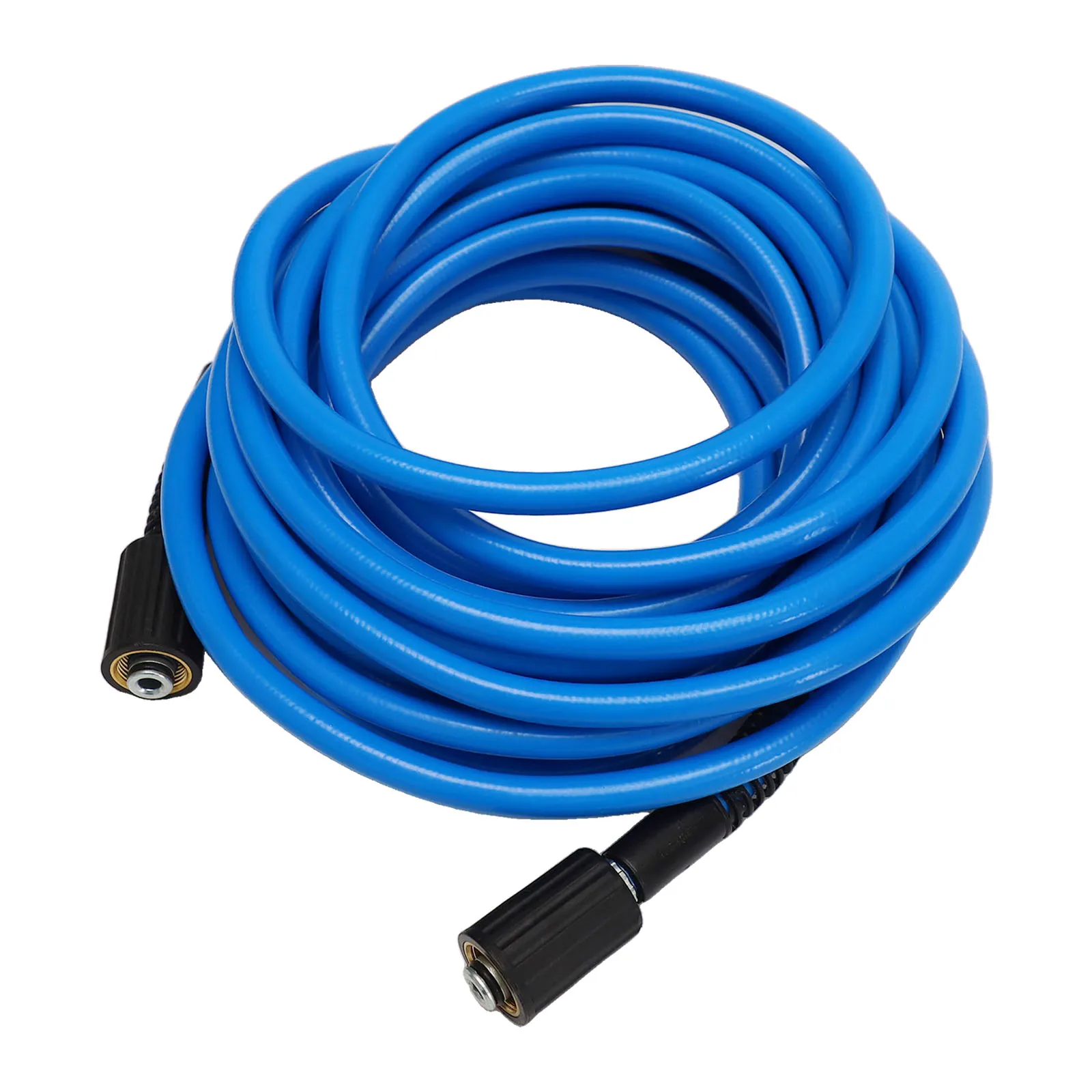 

Car Wash Outdoor Cleaning Pressure Washer Hose M22 Adapter High Pressure Washer Hose 3600 PSI Heavy Duty PVC Construction