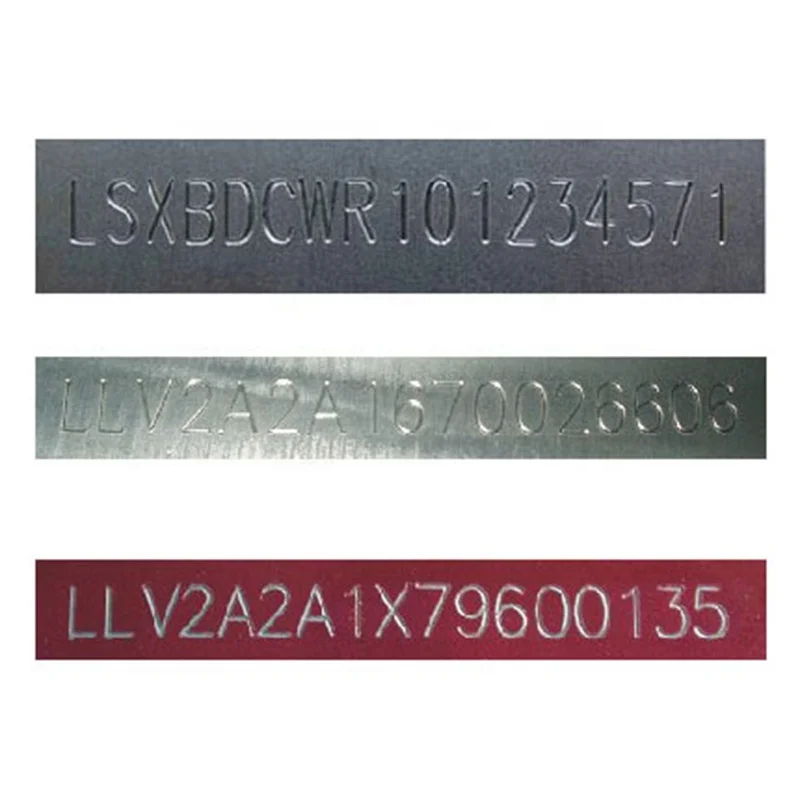 Zixu desktop small metal marking steel aluminum hard VIN number automatic nameplate engraving machine point spray metal engravin 6
