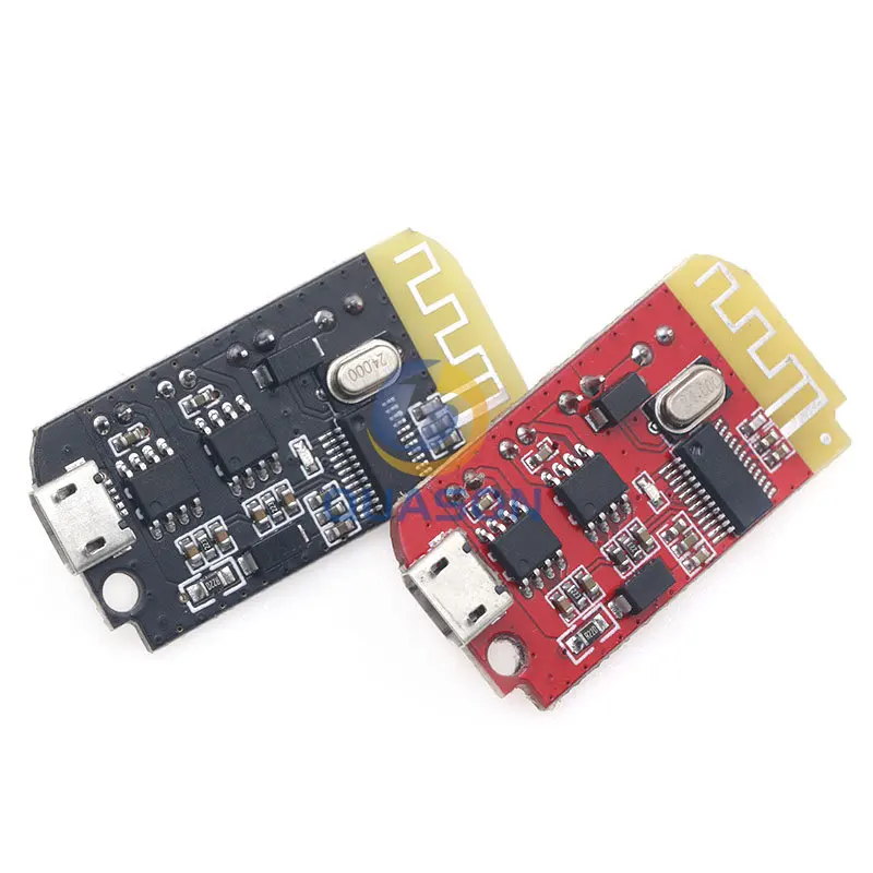 CT14 Micro 4.2 Stereo Bluetooth Power Amplifier Board Module 5VF 5W+5W Mini with Charging Port for Refitting Idle Sound Box