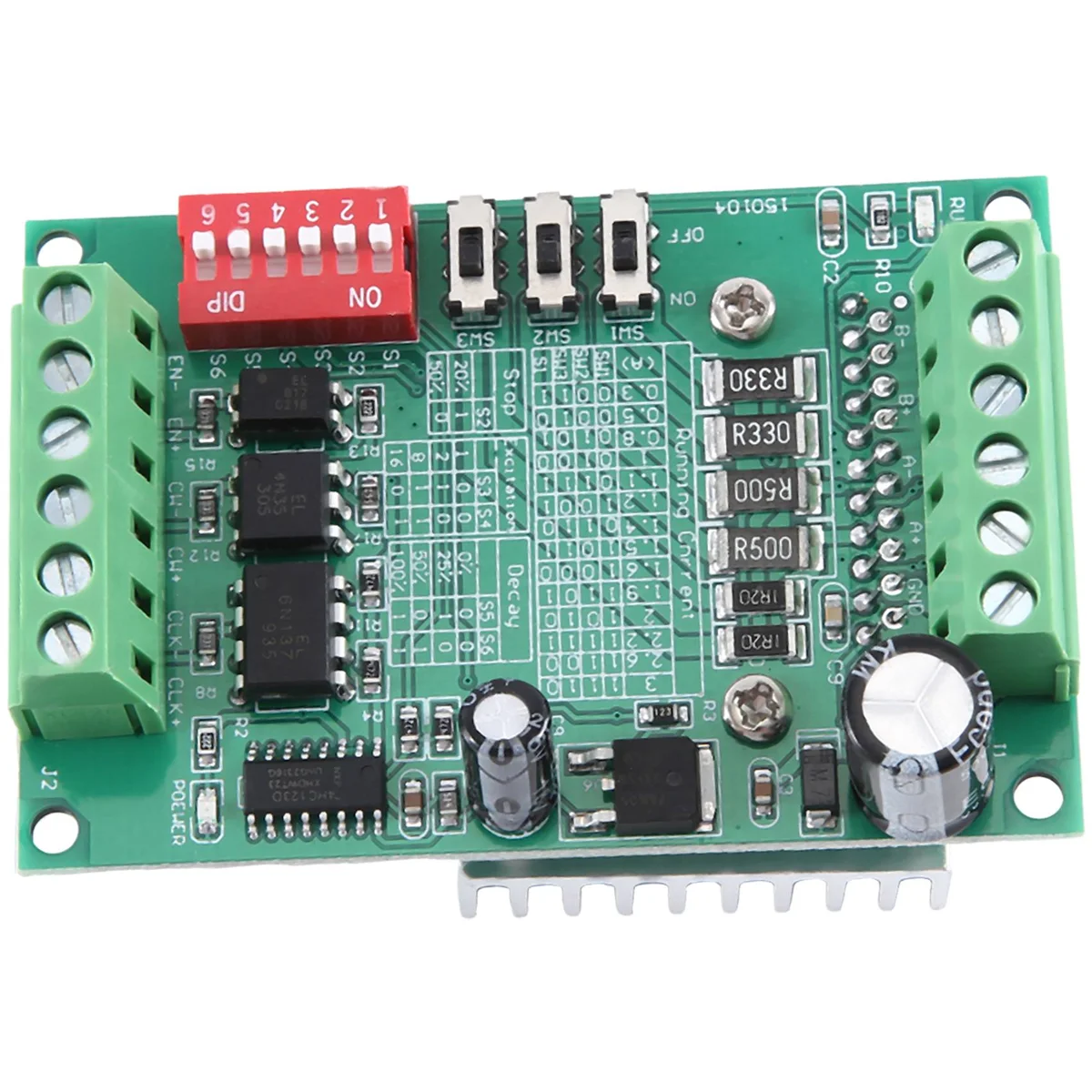 M85K TB6560 3A Stepper Motor Driver 10-Speed Current Multi-Function Stepper Motor Driver Board Single Controller