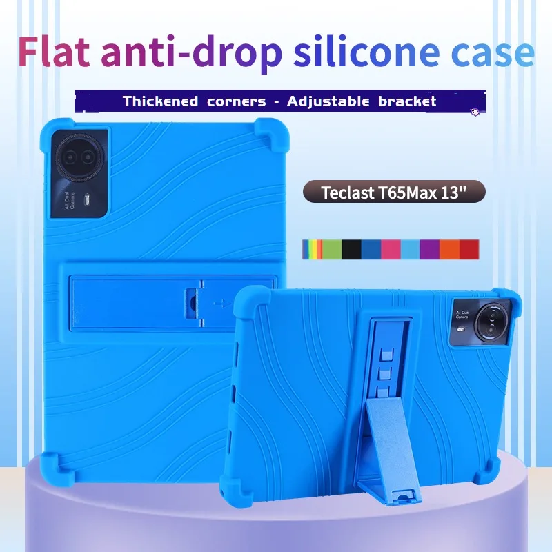 For Teclast T65Max 13 Inch 2024 Tablet Case Shockproof Cover for Android 14 Soft Silicon Tablet Case Coque Kids