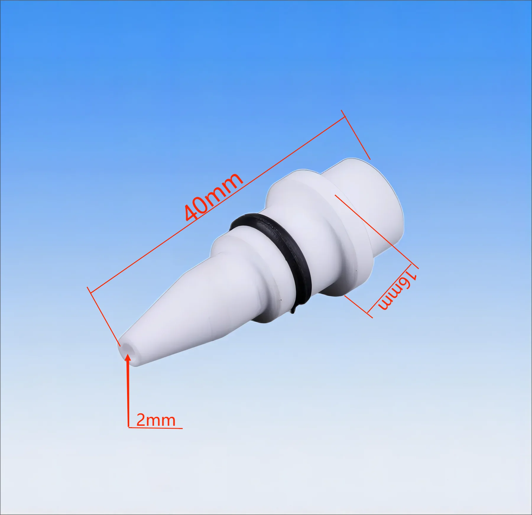 S801A Lower Wire Nozzle (Ceramic) 3053082 For Sadik Wire Cut EDM DWC-A,AQ,AL(series)