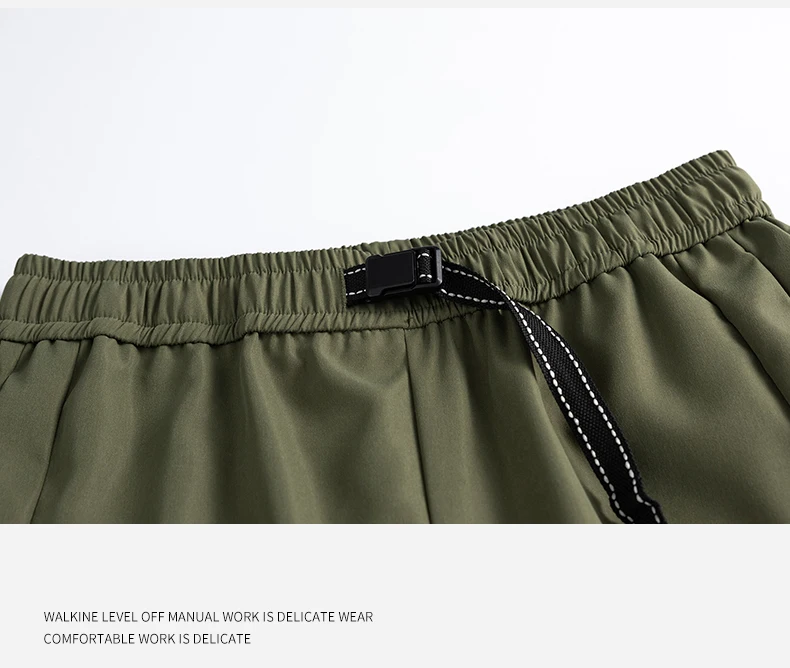 Frühling Herbst Casual Hose Mode Lose Bequeme Atmungsaktive Mehrere Taschen Cargo Lange Hosen Fitness Laufen Casual Hosen – Detail 6