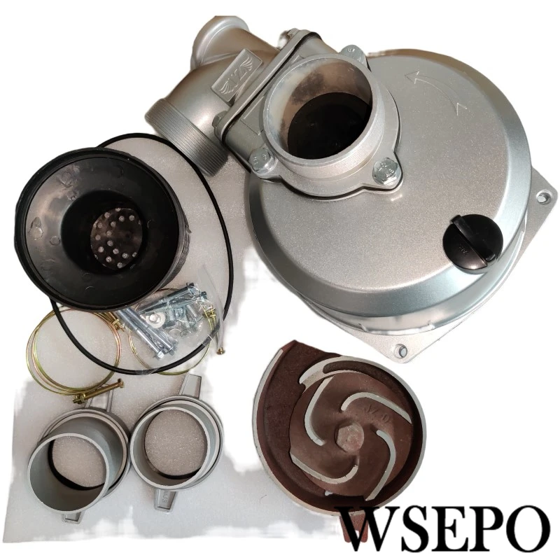 Polegada Porta 80 Kit de Bomba de Escorvamento Automático de Alumínio se Encaixa no Motor 196 212cc do Clone Gx200 170f com Eixo de Manivela da Linha de 18 mm 3