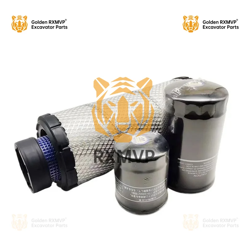 For yanmar VIO Engine, Hyundai XCMG, Lovol, Lonking, SDLG 60 Engine Oil, Diesel Air Filter, Excavator Accessories