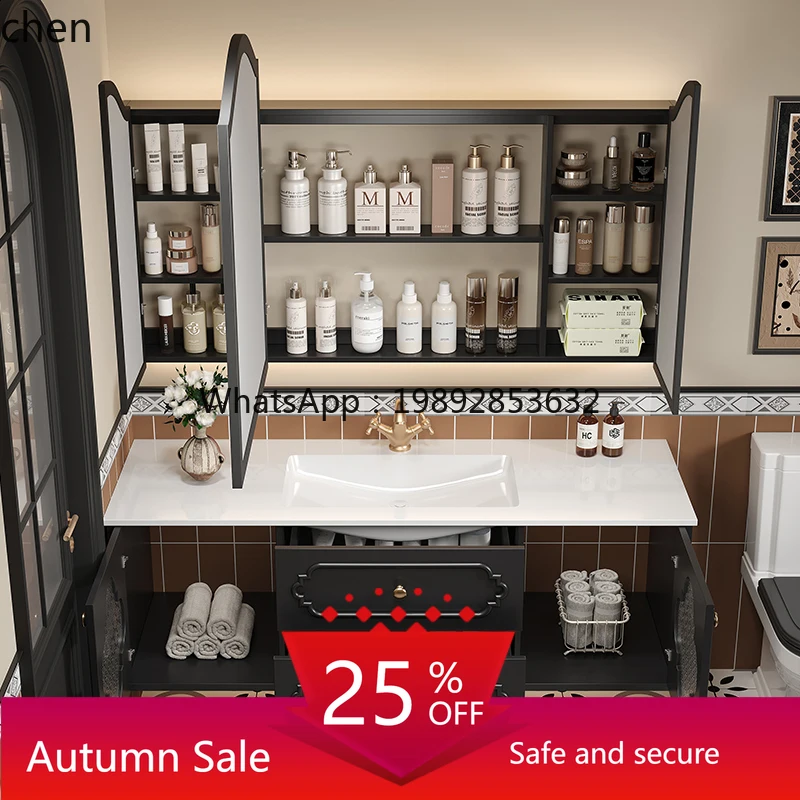 

retro bathroom cabinet combination toilet washbasin cabinet bathroom