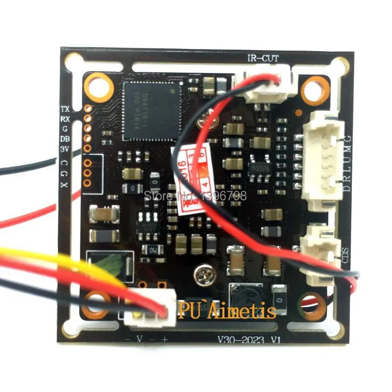 PU`Aimetis 2MP 1920*1080 AHD CCTV 1080P وحدة كاميرا للرؤية الليلية 1/2.7 2000TVL 2.8 مللي متر زاوية واسعة 120 درجة كاميرا مراقبة