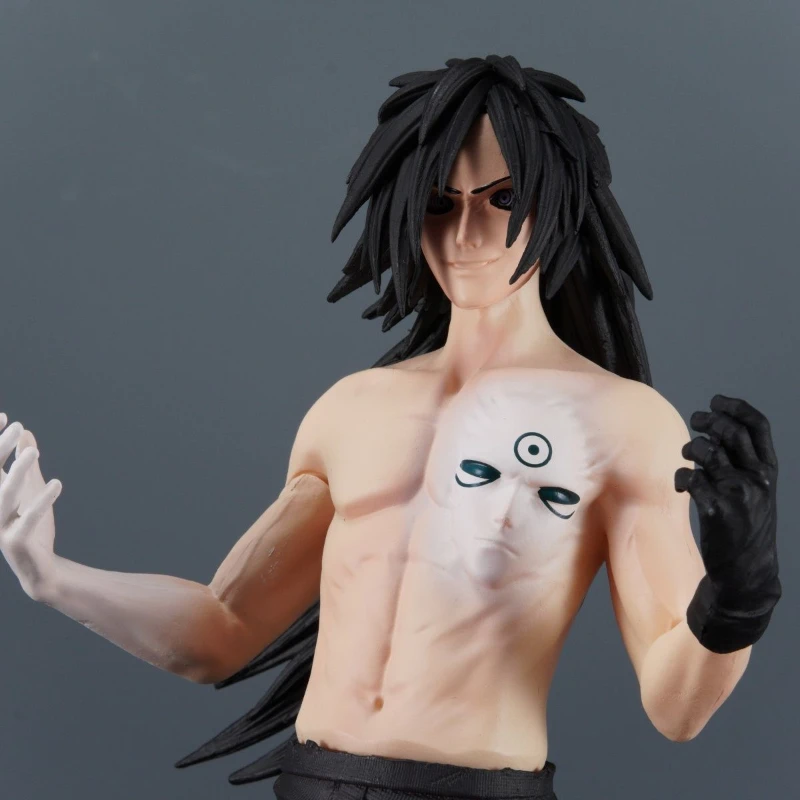 Naruto Action Figure Shippuuden Gk Uchiha Madara Statue Firework Fire Figures Toys Peripheral Model PVC Collectible Anime Gift