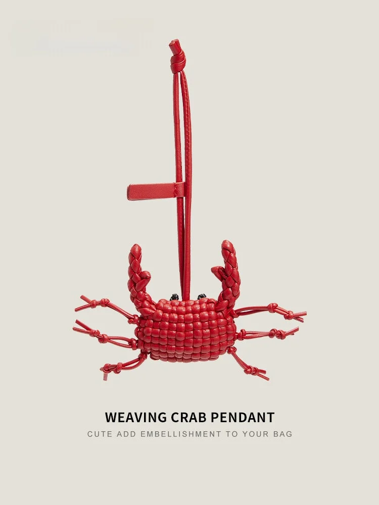 red-crab-pendant-for-cancer-sign-high-end-leather-jewelry-accessory-by-jingxian-suitable-for-bv-home-gift