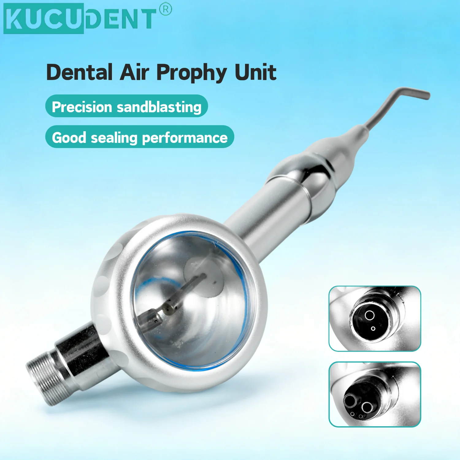 

Dental Sandblasting Machine Teeth Whitening Air Spray Polisher Dental Equipment Set for Clinic Preventative Oral Care Cleaning