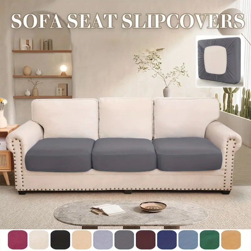 Fiber Fabric Stretch Sofa Cushion Cover Outdoor Rattan Chair Leisure Chair Cushion Protective Cover Easy To Disassemble and Wash