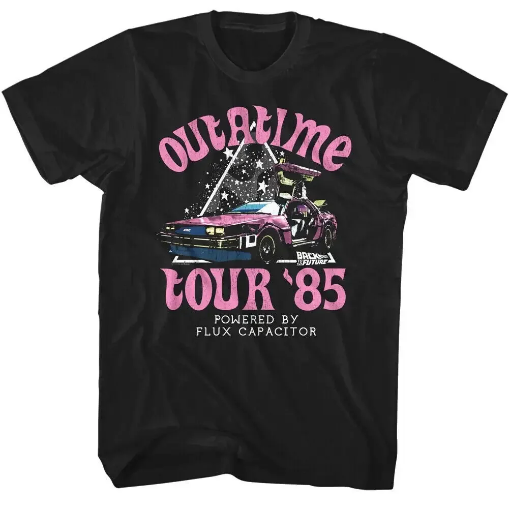 Camiseta de Regreso al futuro para hombre, camisa Retro, Outatime Tour 85