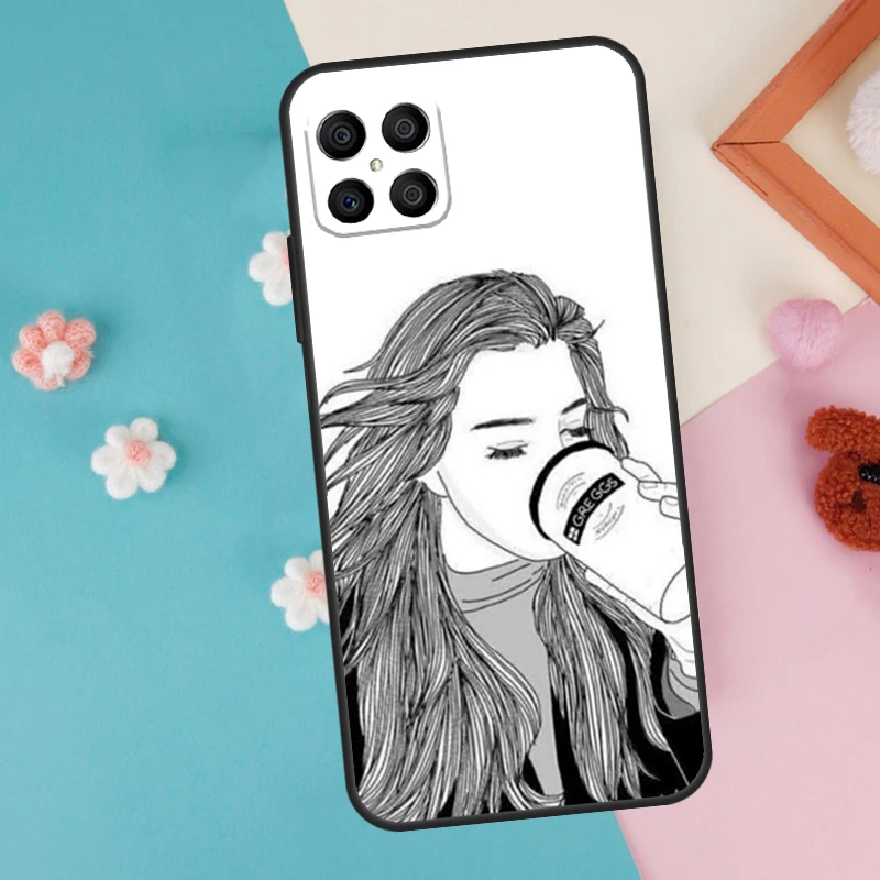 حافظة قهوة لأول مرة لهاتف Honor 200 Pro 50 70 90 X9a X8a X8 X9 X8b X9c X9b Honor Magic 7 Pro 5 6 Lite #5