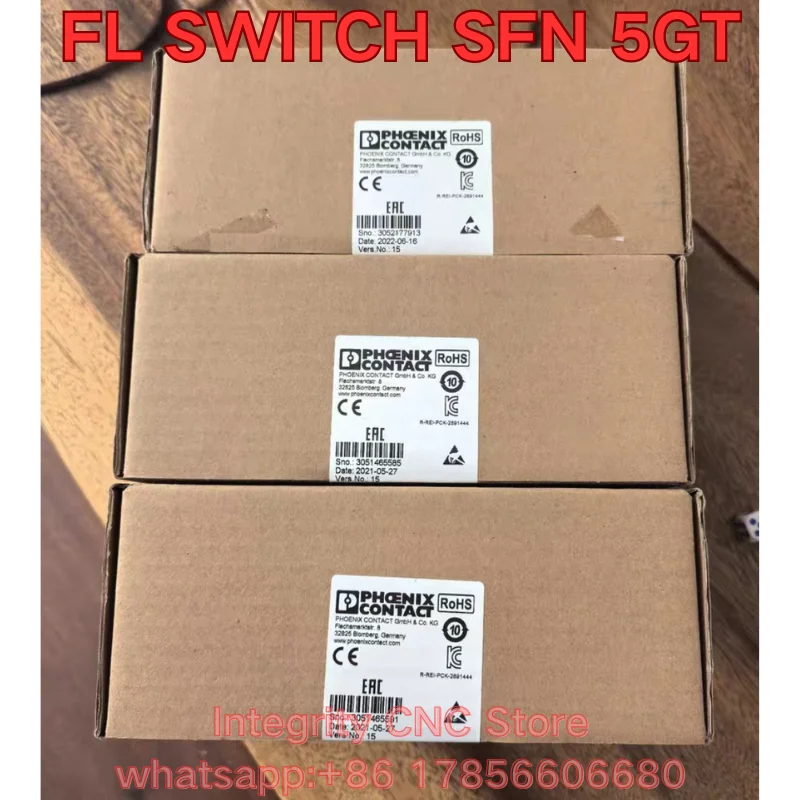 New FL SWITCH SFN 5GT industrial switch 2891444