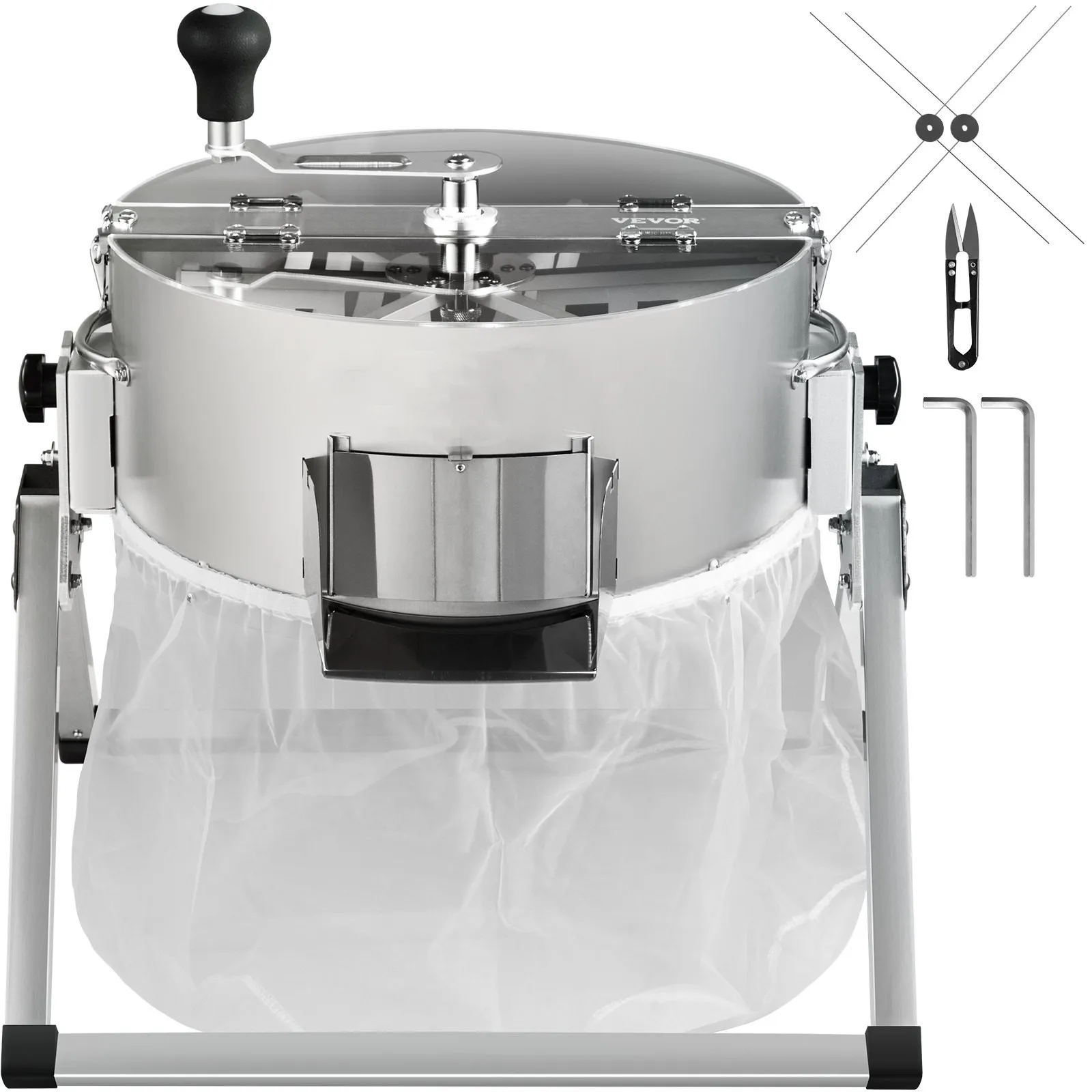 Bud Leaf Trimmer, 16 Inch Manual, Hydroponic Dry or Wet Plant Trimming Machine  , Twisted Spin Cut