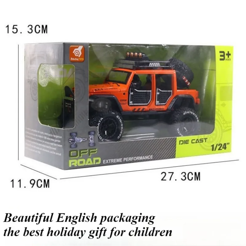 حار نمط 1:24 سبيكة على الطرق الوعرة نموذج سيارة ، Kawaii الجمود التراجع شاحنة ، شاحنة الوحش ، سيارة لعبة أشياء باردة مضحك هدية ، لعب للأطفال