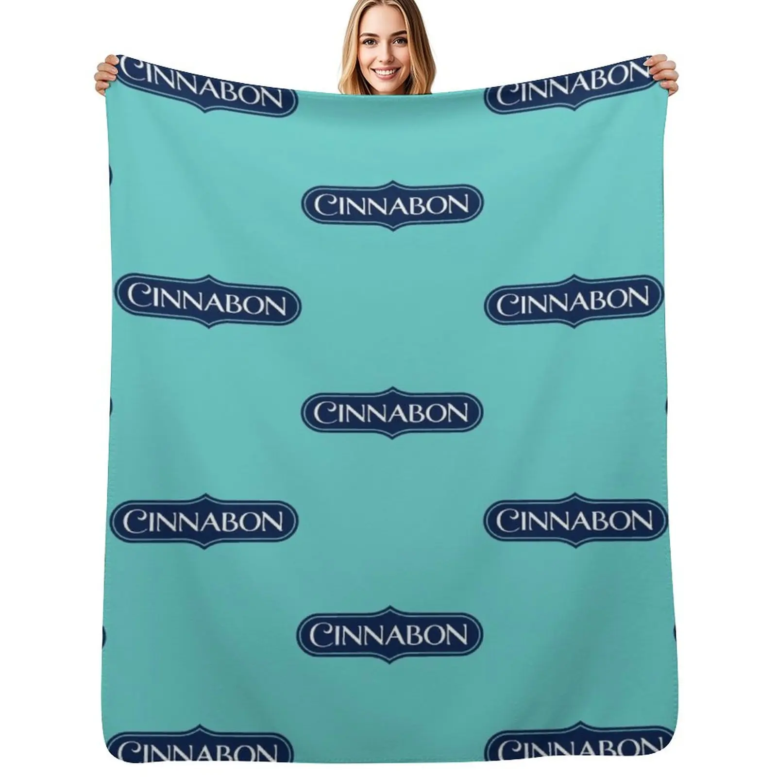 

Cinnabon Resto Throw Blanket Air Conditioner Soft Blanket for Office Home