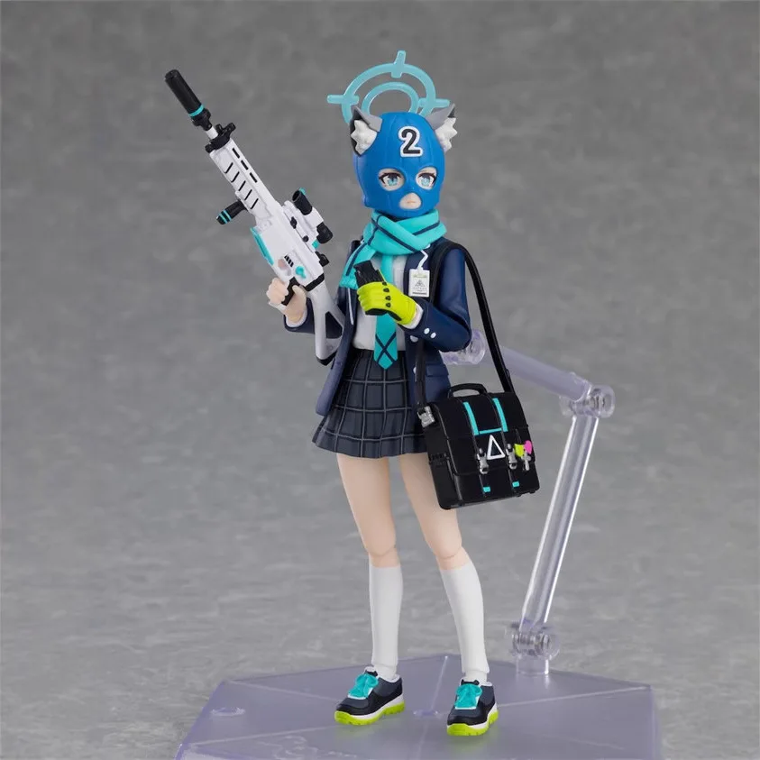 شخصية فتاة ذئب الصحراء أنيمي، نموذج مفصلي تكتيكي للمدرسة، مجموعة صناديق قابلة للجمع مرسومة يدويًا #4