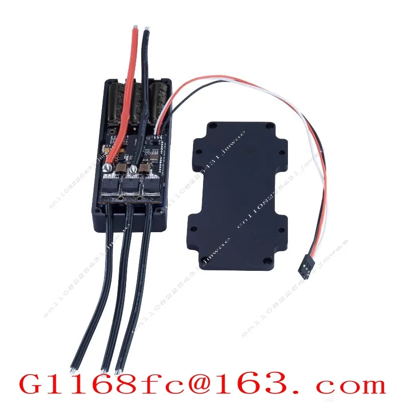 For FSESC 4.12 ESC Aluminum Housing Remote Control Car Robot Governor with 5V/1.5A BEC 3-12S Lipos Battery