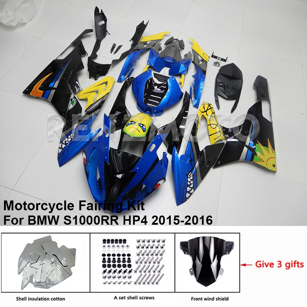 

For BMW S1000RR S1000 RR HP4 2015-16 Fairing Motorcycle Set Body Kit Decoration Plastic Guard Plate Accessories Shell B1007b