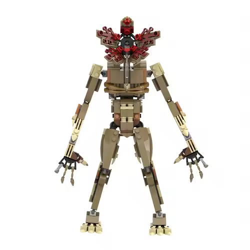 MOC Demogorgon Monster Building Blocks Strangered Things Vecna Clock Eleven Van Bricks Model Desktop ornament Toys Kid Gifts - Image 6