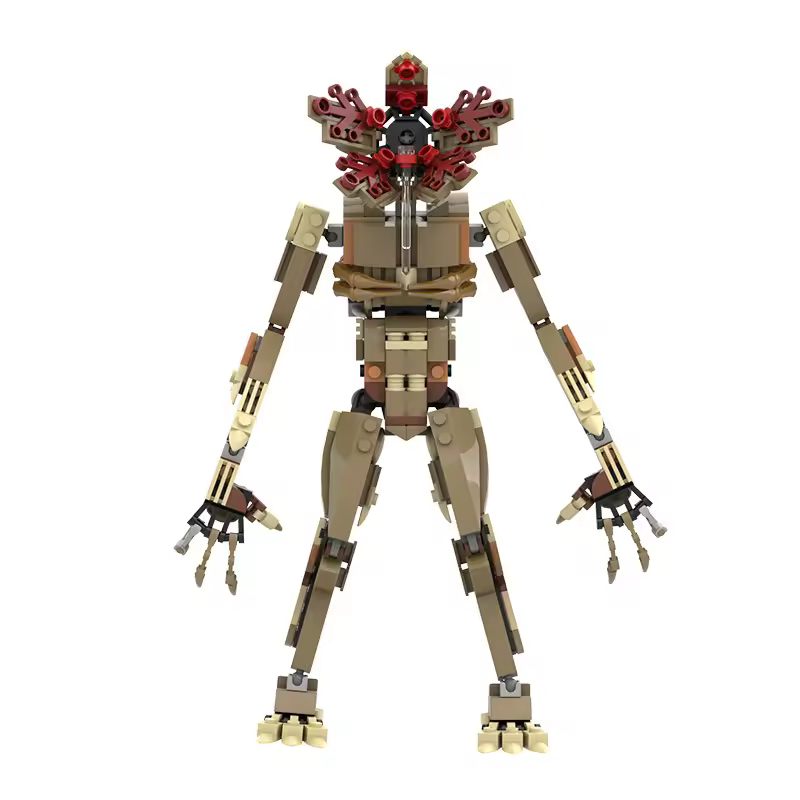 MOC Demogorgon Monster Building Blocks Strangered Things Vecna Clock Eleven Van Bricks Model Desktop ornament Toys Kid Gifts - Image 6