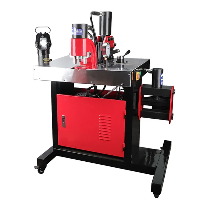 

New DHY-200 Three-In-One Copper Bar Processing Machine Combined Busbar Hydraulic Busbar Processing Bronze Plate Bending Machine