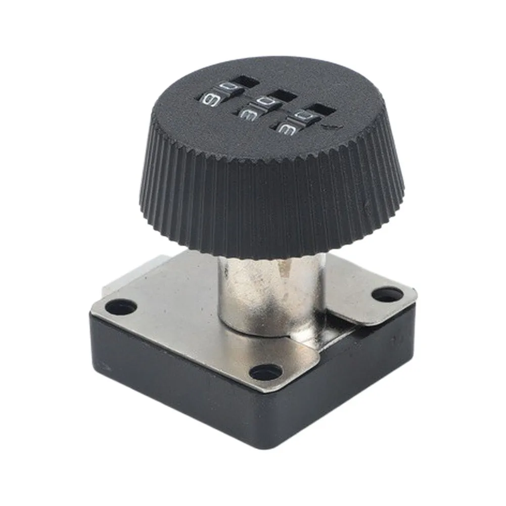 Password Locking Lock Garage Hasp Staple No Need Punch Holes Padlock Prevent Theft Cam Desk Cabinet Shed Latch