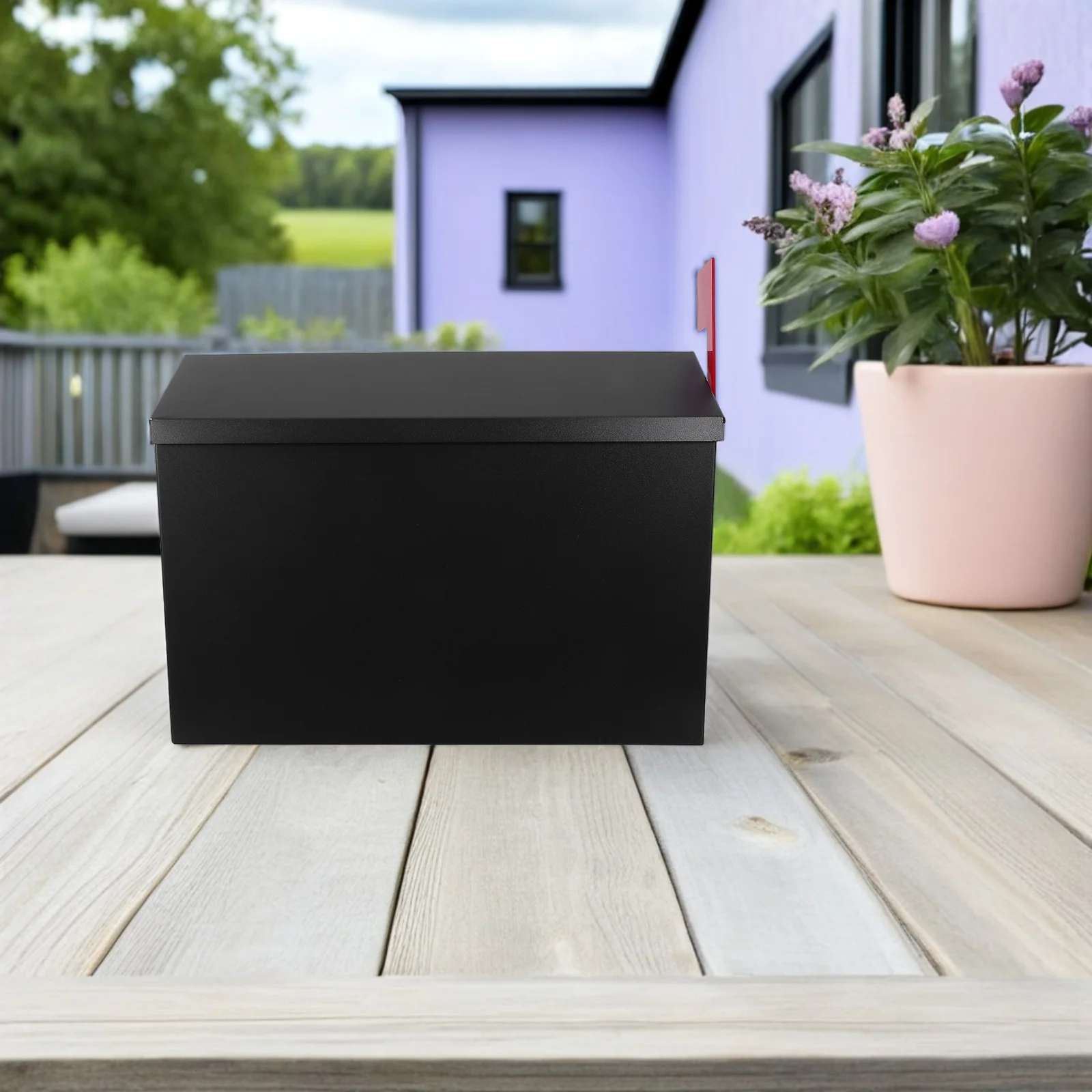 

Наружный почтовый ящик из нержавеющей стали, настенное крепление, водонепроницаемый металлический почтовый ящик большой емкости для домашнего офиса, почтовый ящик