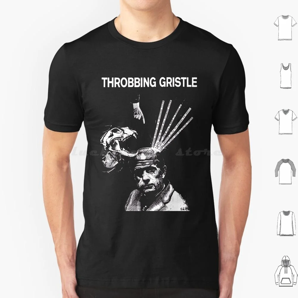 Throbbing Gristle T Shirt Cotton Men Women DIY Print Throbbing Gristle Industrial Edm Ebm Swans Michael Gira Big Black Steve