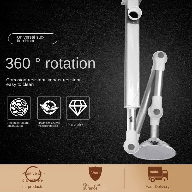 Universal Arm Saughaube Labor Auspuff Flexible Positionierung Rauchen Rohr Kollektor Luft Arm für Belüftung