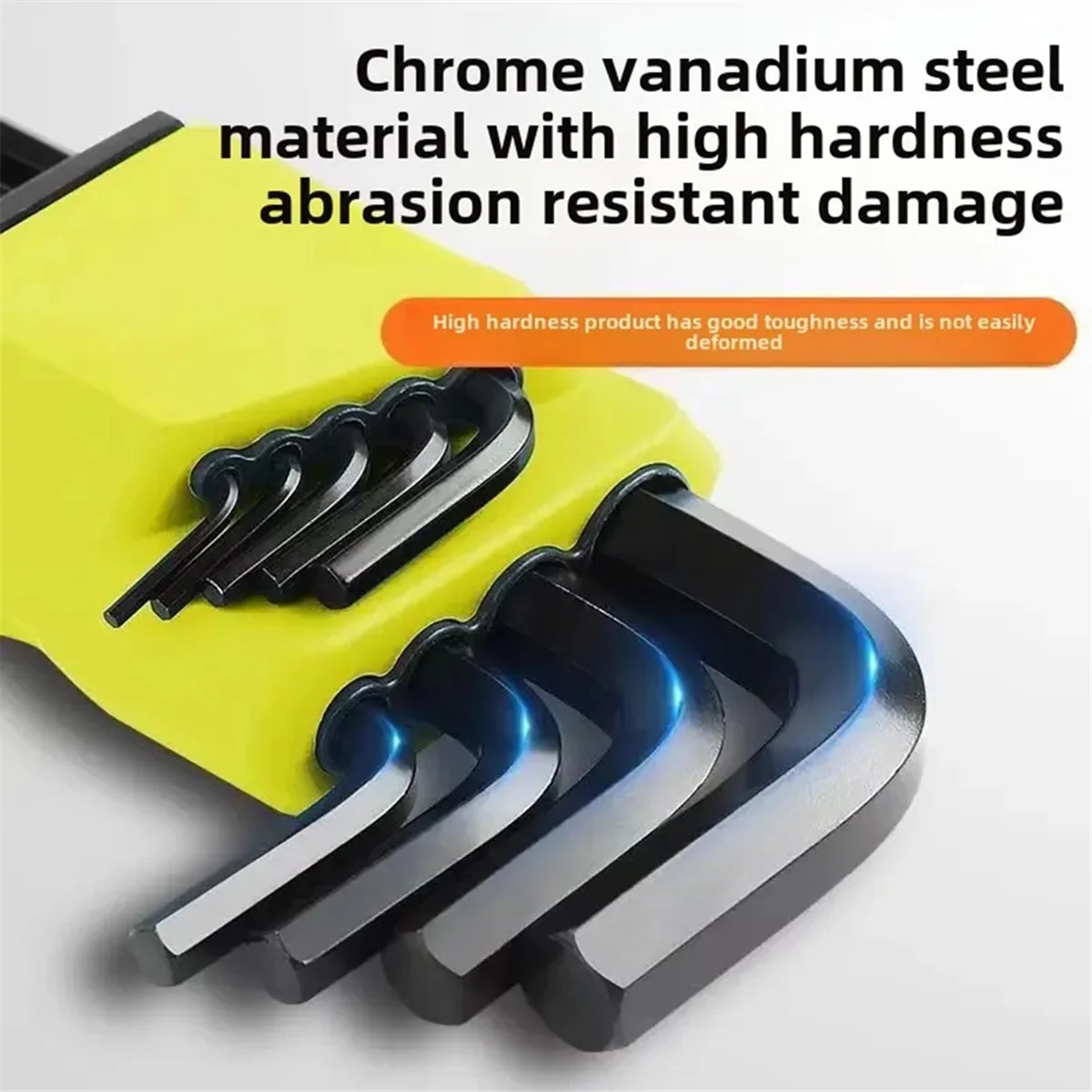 

AA98 9 шт. высокопрочная шестигранная отвертка с втулкой, универсальный крутящий момент, длинная метрическая отвертка — идеально подходит для мотоциклов и велосипедов