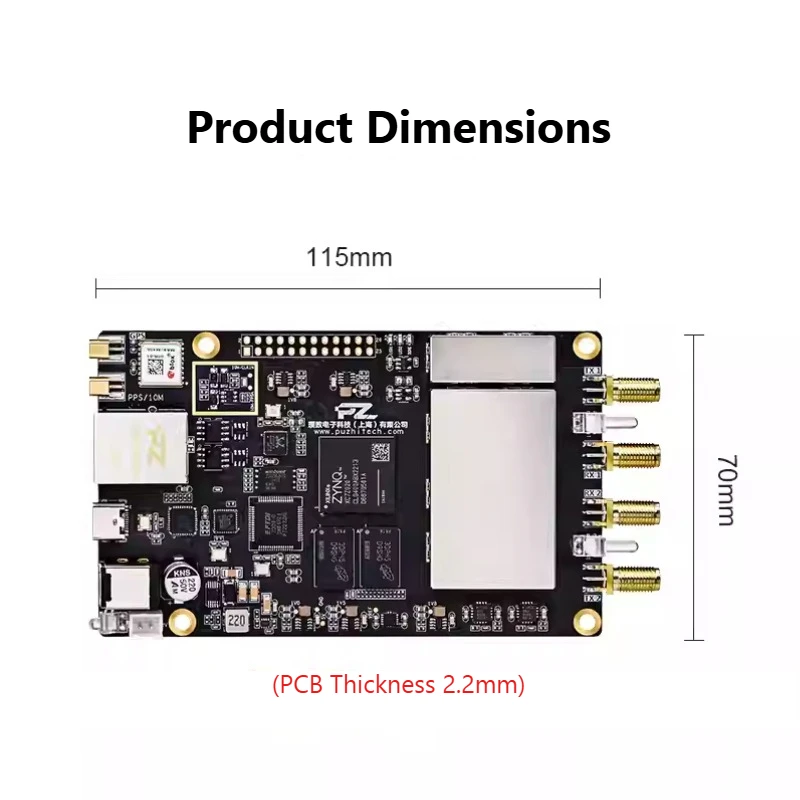 P203PRO/P201PRO/P201 Radio SDR Device - ZYNQ7020 FPGA & AD9361 for Wireless Projects