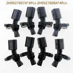 4set 2H0927808A 2H0927807A Rear Right & Left ABS Wheel Speed Sensor For A3 TT for Passat Amarok 2010-2017