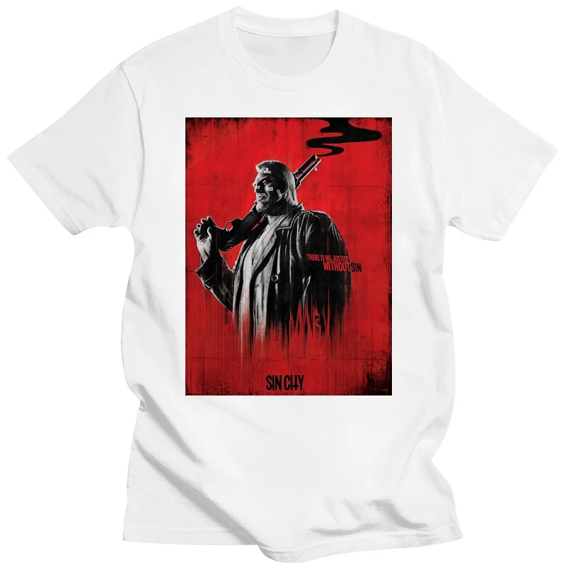 Мужские забавные футболки из фильма Sin City, мужская уличная футболка, футболка с 3D принтом, футболки с короткими рукавами, мужская модная одежда