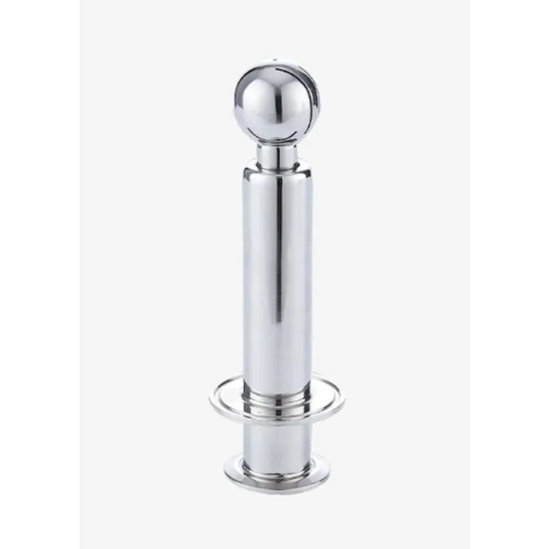 50.5mm 316L Sanitary Rotary Ball with Tri-Clamp, Tank Cleaning Ball,200mm Height