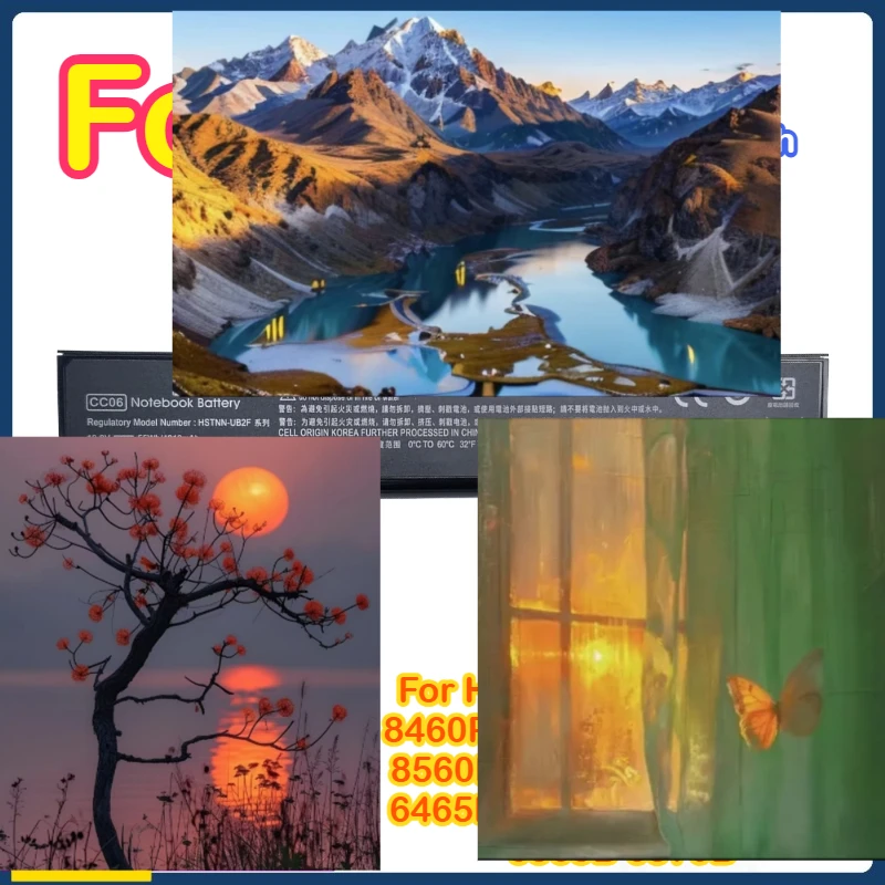 

CC06 Laptop Battery for HP EliteBook 8460P 8460W 8470P 8470W 8560P 8570P ProBook 6475B 6560B 6465B 6360B 6460B 6470B 6565B 6570B