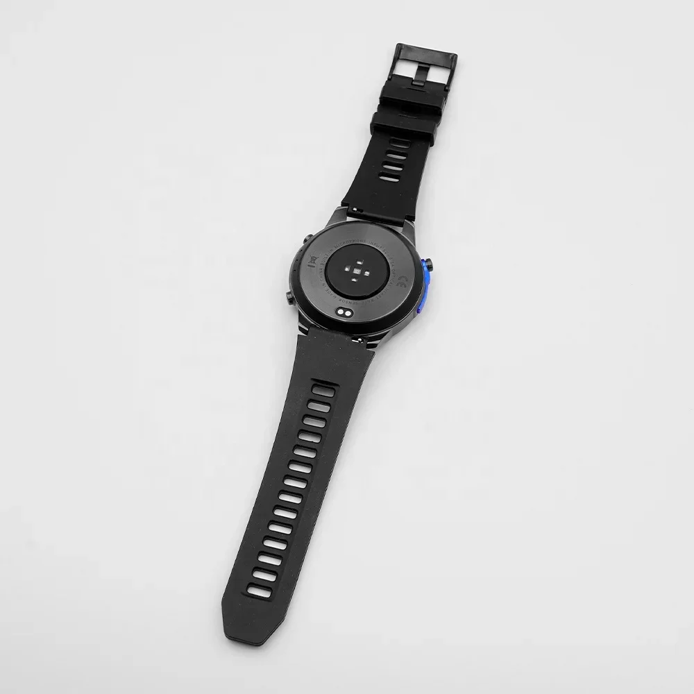 1.43 Polegadas Tela AMOLED Esportes Sistema de Posicionamento Global Smartwatch Masculino BT Fitness Tracker Pulseira