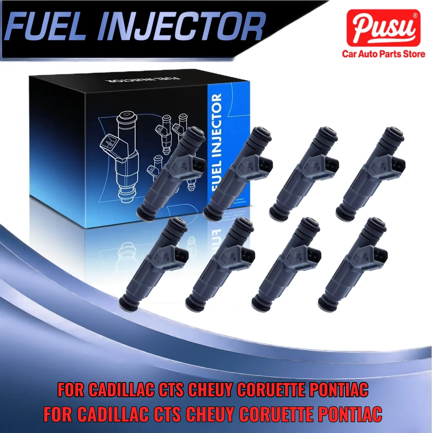 

Комплект из 8 топливных форсунок для Cadillac CTS 2004 2005 для двигателя Chevrolet Corvette 5 7 л, замена 12482704